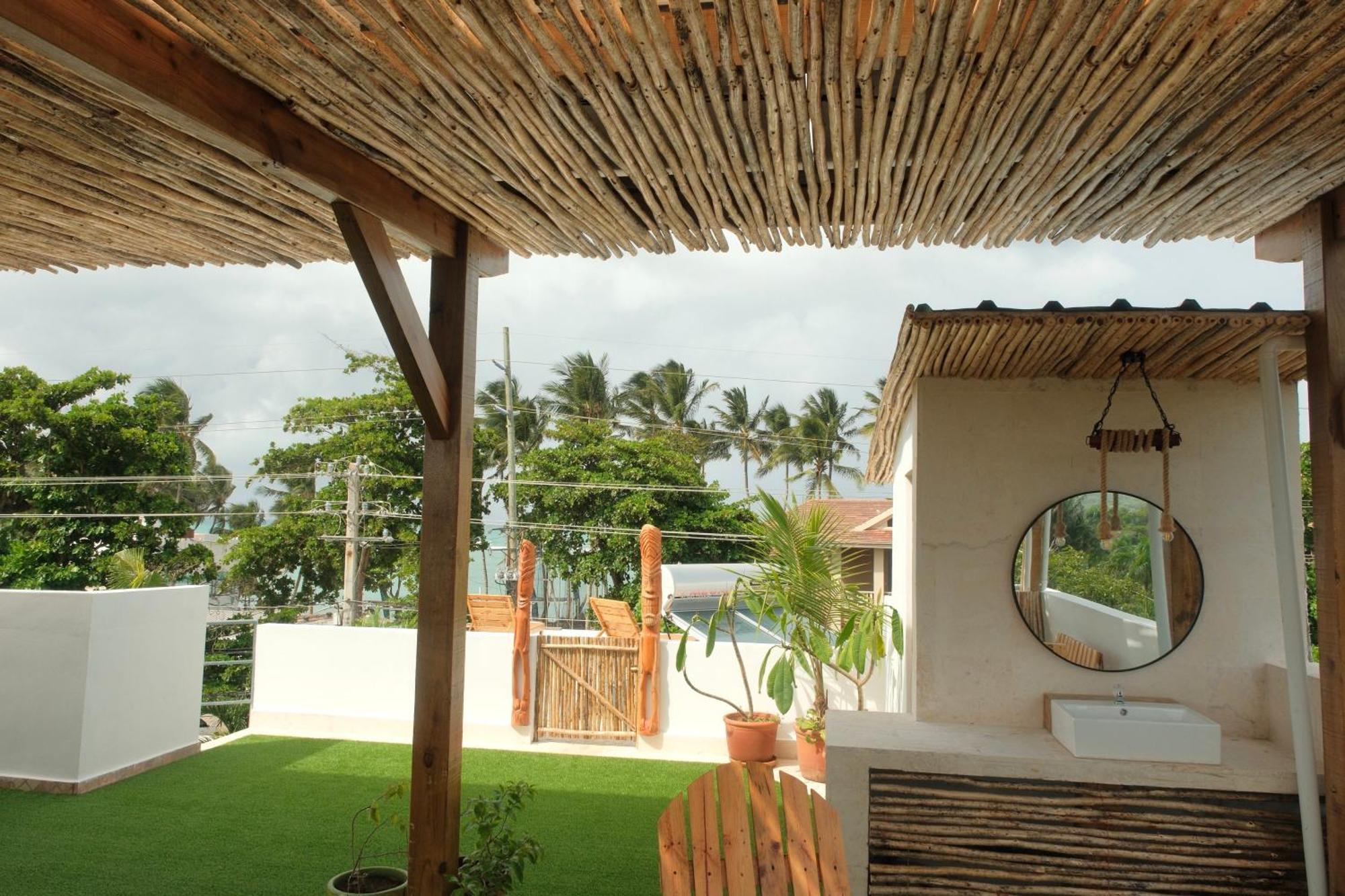 Kite House Cabarete Across Kite Beach Exterior foto